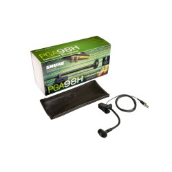 SHURE PGA98H TQG MICROFONO CARDIOIDE CONDENSATORE A COLLO D'OCA