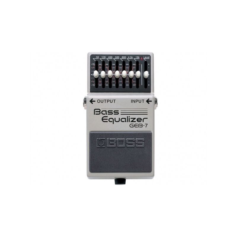 BOSS GEB7 BASS EQUALIZER PEDALE SINGOLO EQUALIZZATORE PER BASSO