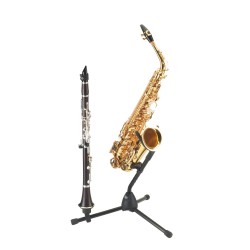 KONIG & MEYER 14300 SUPPORTO PER SAX CONTRALTO E TENORE DA TERRA STANDARD IL TRADIZIONALE K&M