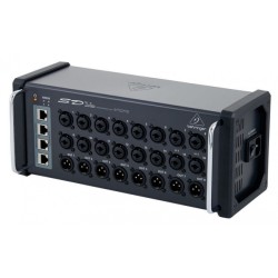 BEHRINGER SD16 DIGITAL SNAKE STAGEBOX 16 PREAMPLIFICATORI MICROFONICI MIDAS 8 USCITE AUX KLARK TEKNIK AES50 CONTROLLO REMOTO