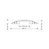 PRO TRUSS CC125 PEDANA CARRABILE A 1 CORSIA