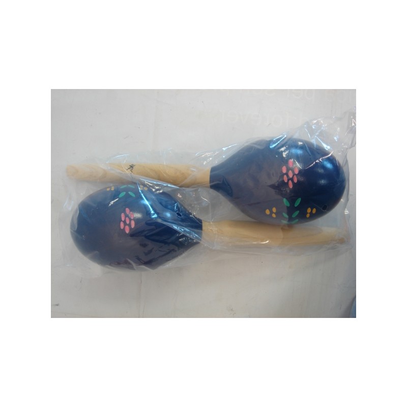 EXTREME DP263 COPPIA MARACAS COLORATO BLU