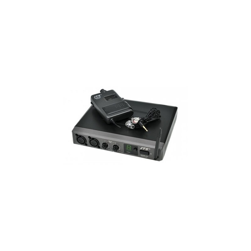 JTS SIEM2T / SIEM2R + IE1 SISTEMA IN EAR MONITOR WIRELESS UHF PLL 502 - 960 MHZ