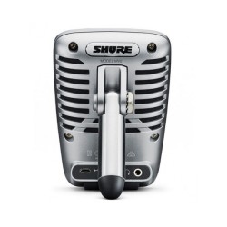 SHURE MV51 MOTIV MICROFONO DIGITALE CONDENSATORE CARDIOIDE DIAFRAMMA LARGO IOS ANDROID MAC PC PER IPHONE / IPAD / IPOD