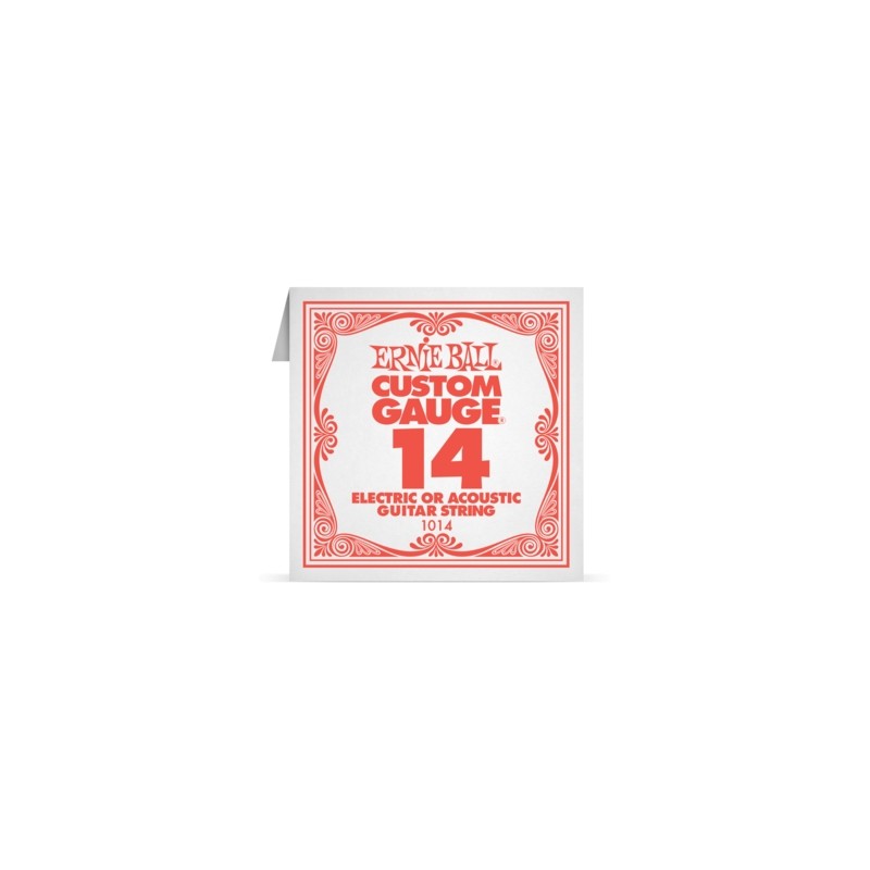 ERNIEBALL CUSTOM GAUGE 14 CORDA SFUSA PER CHITARRA ACUSTICA/ELETTRICA
