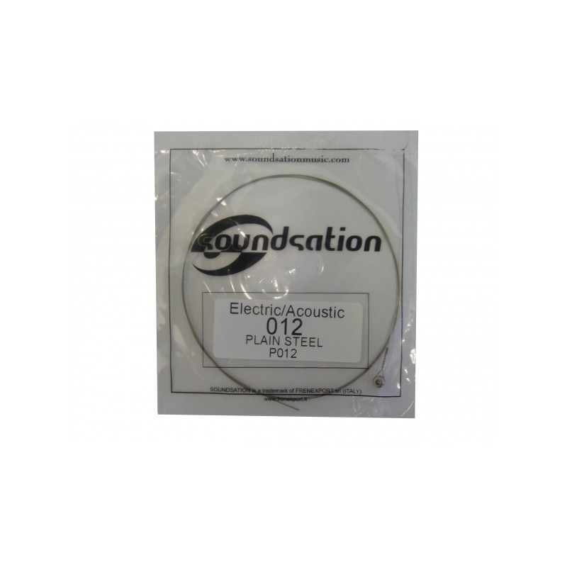SOUNDSATION ELETRIC/ACUSTIC P012 CORDA PER CHITARRA ELETTRICA E ACUSTICA
