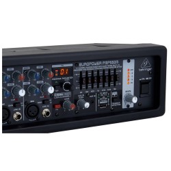 BEHRINGER PMP550M MIXER AMPLIFICATO 5 CANALI MIC LINE CON EFFETTI KLARK TEKNIK 500 WATT 7 BANDE