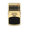 BEHRINGER GRAPHIC EQUALIZER EQ700 EQUALIZZATORE GRAFICO 7 BANDE EFFETTO PEDALE CHITARRA