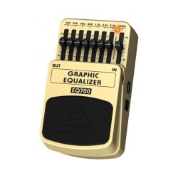 BEHRINGER GRAPHIC EQUALIZER EQ700 EQUALIZZATORE GRAFICO 7 BANDE EFFETTO PEDALE CHITARRA