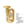 EXTREME JBBB220L TUBA 3/4 IN SIb TUBI DI ACCORDATURA CONDUTTURA E PISTONI NIKELATI / CAMPANA 373mm / CANNEGGIO 20mm + CUSTODIA R