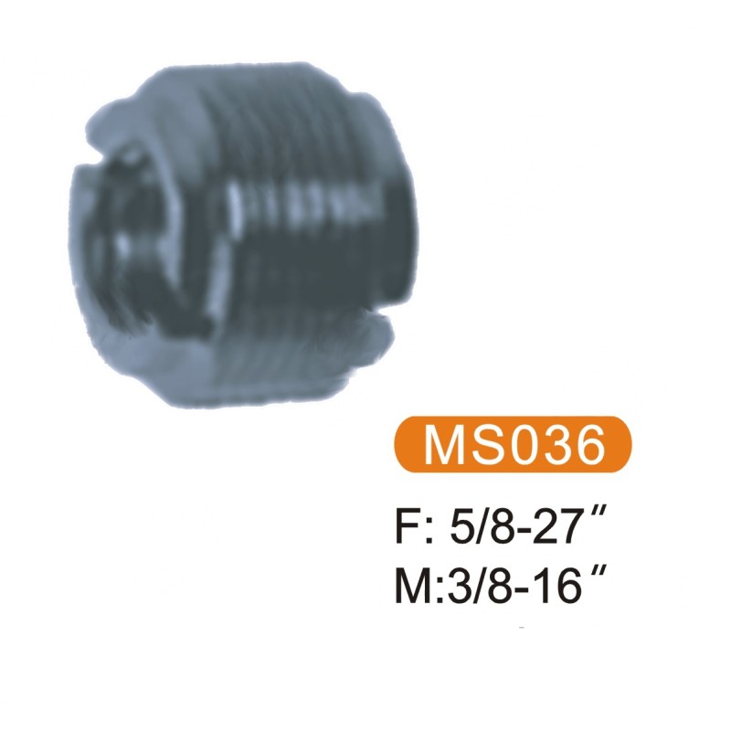 EXTREME MS036 ADATTATORE FILETTATURA CLAMP DA 5/8-27" A 3/8-16" PER ASTA MICROFONICA