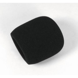 EXTREME MSC001 FILTRO ANTIVENTO NERO PER MICROFONO SPUGNA ANTI VENTO NERA WIND-SCREEN PACK DA 5 PEZZI