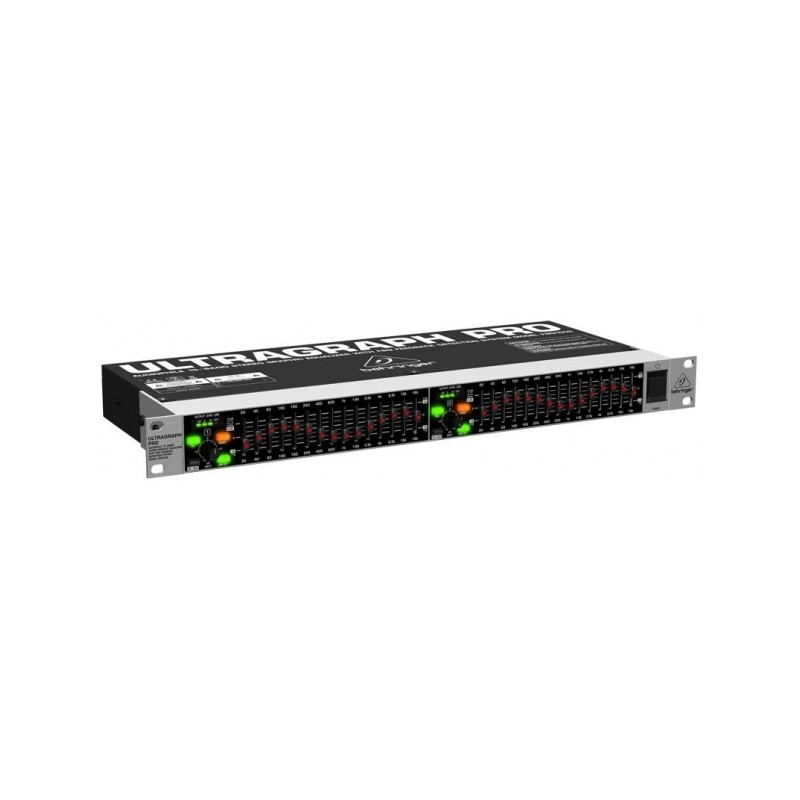 BEHRINGER FBQ1502HD ULTRAGRAPH PRO EQUALIZZATORE GRAFICO 15 BANDE STEREO RILEVATORE DI FEEDBACK