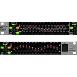 BEHRINGER FBQ1502HD ULTRAGRAPH PRO EQUALIZZATORE GRAFICO 15 BANDE STEREO RILEVATORE DI FEEDBACK