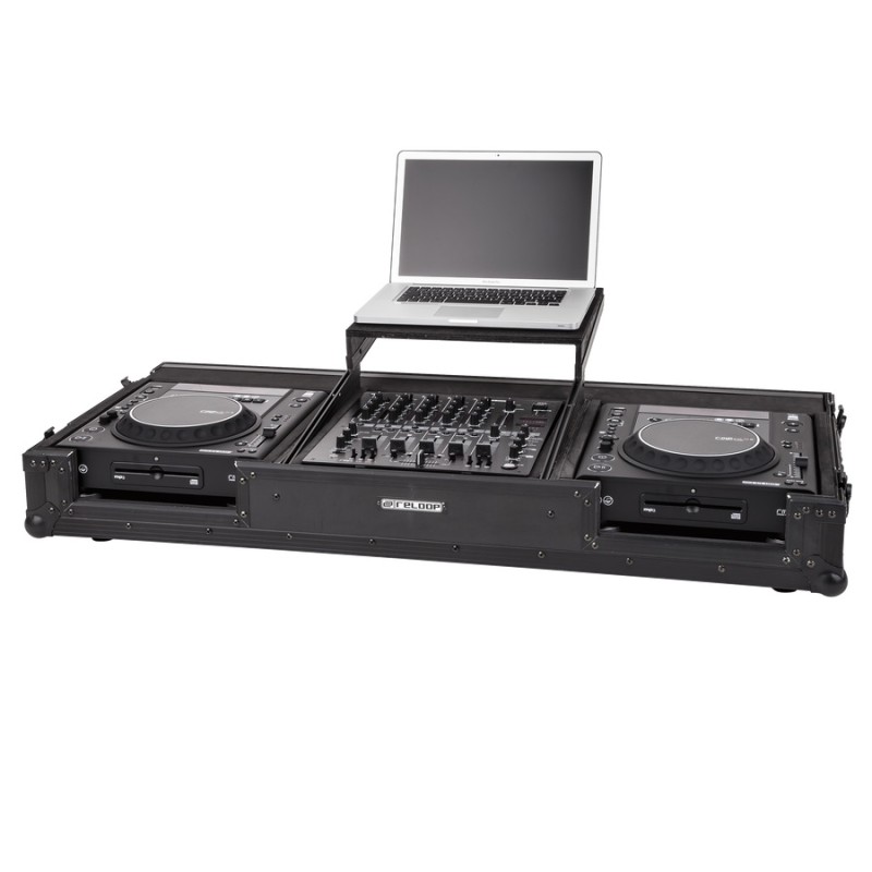 RELOOP CDM CASE TRAY FLIGHTCASE PER LETTORI RMX ILLUMINATO A LED