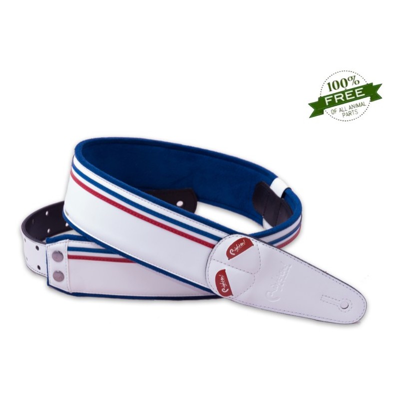 RIGHTON STRAPS RACE WHITE TRACOLLA PER CHITARRA E BASSO