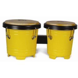 EXTREME BG4255-YW DOPPI BONGHI IN PLASTICA MISURA 4,25" + 5" VERA PELLE ACCORDATURA MECCANICA COLORE GIALLO