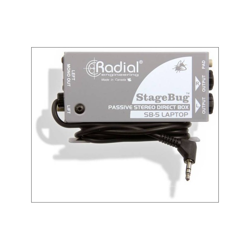 RADIAL STAGEBUG SB-5 DIRECT BOX PASSIVA PER LAPTOP