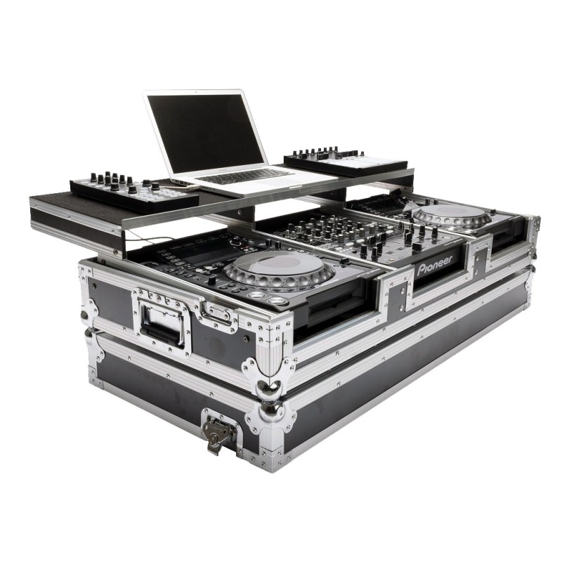 MAGMA CDJ WORKSTATION 2000/900 PIONEER CDJ2000 NEXUS + DJM900 + LAPTOP FLIGHTCASE PER DJ