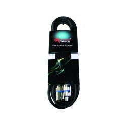 EXTREME CAVO MICROFONO/CASSE 5 METRI 1 CONNETTORE XLR MASCHIO 1 FEMMINA + STRAP + 12 ANELLINI CAVO MICROFONICO 6.5MM CONNETTORI 