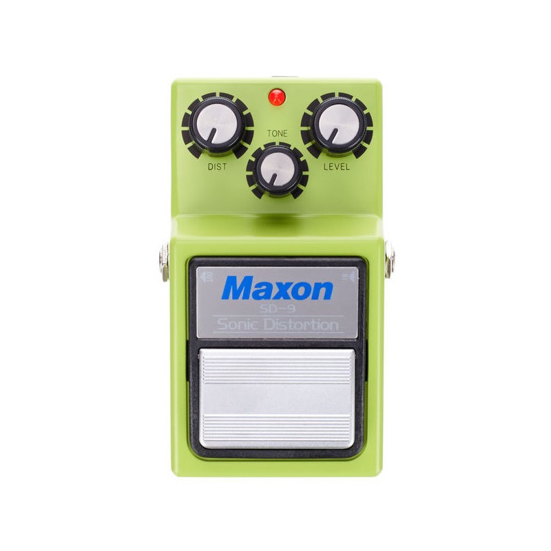 MAXON SD-9 SONIC DISTORTION EFFETTO DISTORSORE HI-BOOST A PEDALE PER CHITARRA
