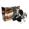 RODE NT2 STUDIO SOLUTION MICROFONO A CONDENSATORE + CAVO + SUPPORTO ANTIVIBRAZIONI + FILTRO ANTIPOP BUNDLE