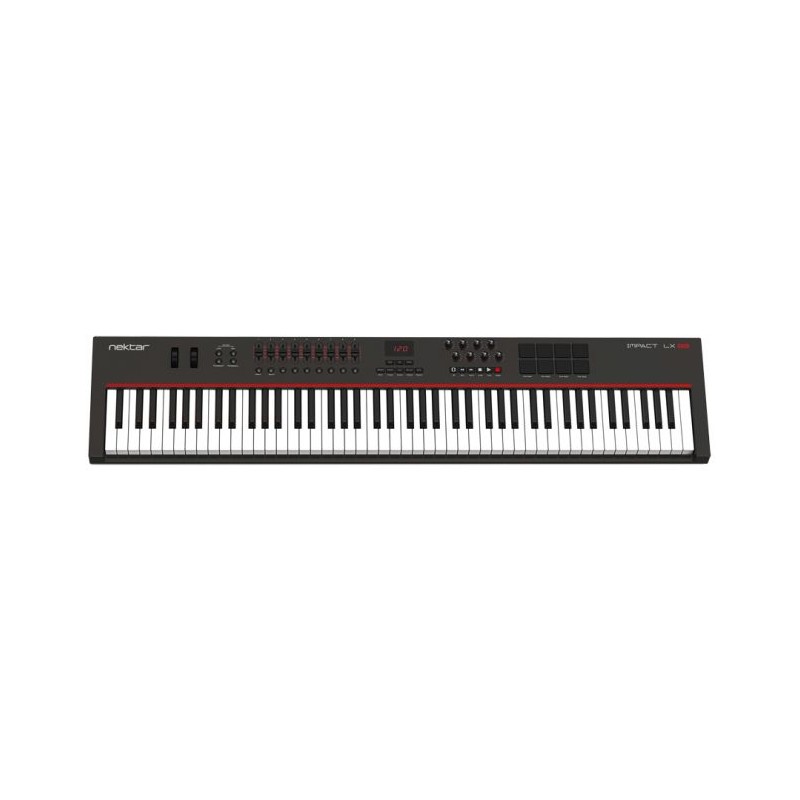 NEKTAR IMPACT LX88+ PLUS TASTIERA CONTROLLER MIDI USB 88 TASTI SEMIPESATI