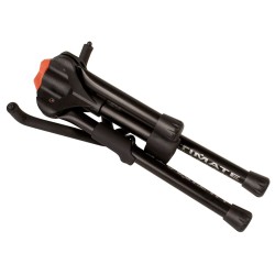 ULTIMATE SUPPORT GS55 STAND DA TERRA PROFESSIONALE SUPPORTO RIPIEGABILE PER CHITARRA BASSO UNIVERSALE