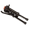 ULTIMATE SUPPORT GS55 STAND DA TERRA PROFESSIONALE SUPPORTO RIPIEGABILE PER CHITARRA BASSO UNIVERSALE