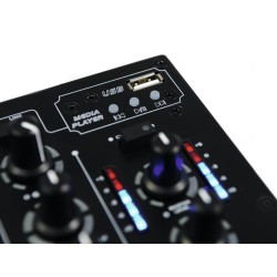 OMNITRONIC PM 311P MIXER DJ 3 CANALI CON PLAYER MP3 USB