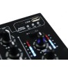 OMNITRONIC PM 311P MIXER DJ 3 CANALI CON PLAYER MP3 USB