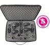 SHURE PGA DRUMKIT 7 DRUM SET 7 MICROFONI PER BATTERIA GARANZIA 5 ANNI 1 PGA57 + 3 PGA56 + 1 PGA52 + 2 PGA81 - GARANZIA ESTENDIBI