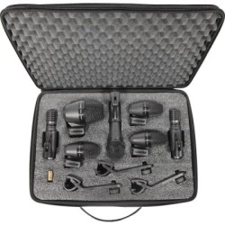 SHURE PGA DRUMKIT 7 DRUM SET 7 MICROFONI PER BATTERIA GARANZIA 5 ANNI 1 PGA57 + 3 PGA56 + 1 PGA52 + 2 PGA81 - GARANZIA ESTENDIBI