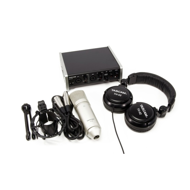 TASCAM TRACKPACK 2x2 KIT COMPLETO PER REGISTRAZIONI AUDIO