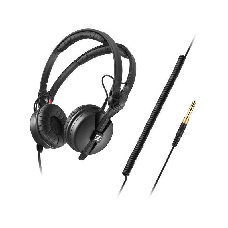 SENNHEISER HD25 PLUS CUFFIA DINAMICA CHIUSA MONITOR PROFESSIONALE CON ACCESSORI