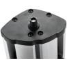 KONIG & MEYER 18840 BABY SPIDER PRO SUPPORTO A COLONNA PER TASTIERA SILVER ARGENTATO