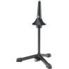 KONIG & MEYER 15217 SUPPORTO PER TROMBA RIPIEGABILE IN ACCIAIO NERO