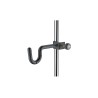 KONIG & MEYER 15700 SUPPORTO DA ASTA PER TROMBA RIVESTITO IN GOMMA COLORE NERO