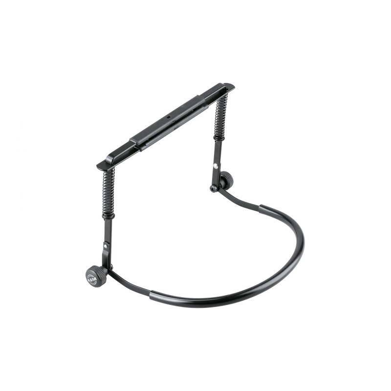 KONIG & MEYER 16416 SUPPORTO ARMONICA DA BOCCA IN ACCIAIO COLORE NERO