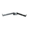 KONIG & MEYER 18866 ARM SET B BLACK BRACCIA INCLINATE ADDIZIONALI PER 18860 / 18840 SUPPORTO TASTIERA SPIDER PRO / BABY IN ALLUM