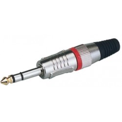 EXTREME JSXF1PRO CAVO JACK STEREO MASCHIO 1/4" 6,3mm-XLRF FEMMINA 1 MT. CONNETTORI SMONTABILI + SET ANELLINI COLORATI IDENTIFICA