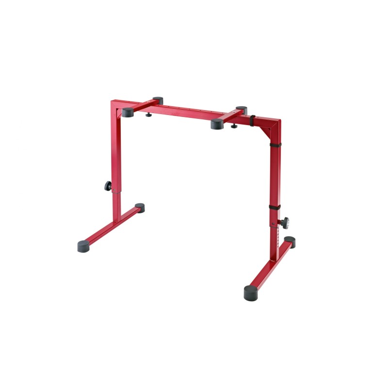 KONIG & MEYER 18810 RED SUPPORTO PER TASTIERA OMEGA CARICO 80KG COMPLETAMENTE REGOLABILE COLORE ROSSO