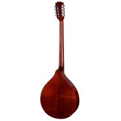 BOUZOUKI IRLANDESE MADE IN EUROPE 66CM TOP TAVOLA ABETE MASSELLO FONDO FASCE MANICO ACERO ROSETTA FLOWER