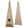 SALTERIO SOPRANO ( PSALTERY ) TOP ABETE FONDO FASCE ACERO 21 CORDE CON BORSA ARCHETTO PECE E CHIAVE ACCORDATURA DO 5 - SOL 6