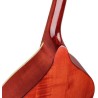 MANDOLA CONTRALTO IRLANDESE RGII MADE IN EUROPE ( MANDOLINO ) MASSELLO TOP ABETE FONDO ACERO MASSELLO FASCE MANICO ACERO SCALA 4