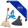 HORA ALTO BALALAIKA CONTRALTO 3 CORDE MADE IN EUROPE TOP ABETE MASSELLO CORPO ACERO MASSELLO MANICO FAGGIO TASTIERA PALISSANDRO 