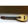 TOURIST TRAVEL GUITAR CHITARRA ACUSTICA DA VIAGGIO MADE IN EUROPE TOP ABETE MASSELLO FONDO FASCE MANICO ACERO MASSELLO TASTIERA 