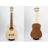 UKULELE TENORE MADE IN EUROPE TAVOLA ABETE MASSELLO FONDO FASCE NOCE TASTIERA IN PALISSANDRO