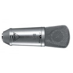 BEHRINGER B1 MICROFONO A CONDENSATORE STUDIO REGISTRAZIONE E LIVE LARGO DIAFRAMMA + SOSPENSIONE + VALIGIA + ACCESSORI