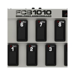 BEHRINGER FCB1010 PEDALIERA MIDI 12 SELETTORI 2 PEDALI DI ESPRESSIONE